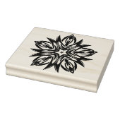 ケルト星模様のアートスタンプ ラバースタンプ (スタンプ)