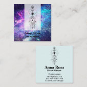 *~*ケルト星雲ミスティック宇宙サイキック媒体 スクエア名刺 (正面/裏面)