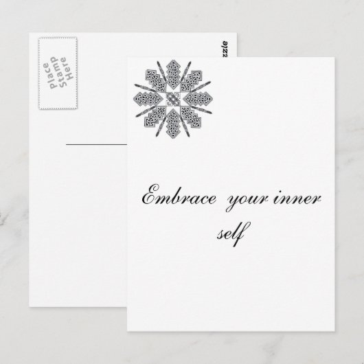 ケルト星 ポストカード (正面/裏面)