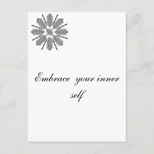 ケルト星 ポストカード (正面)