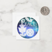 ケルト曼荼羅クリスマスカードに色を付ける準備ができている ノートカード (正面/裏面インサイチュ)