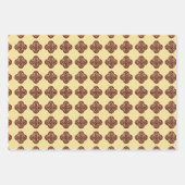 ケルト模様ギフトラップ ラッピングペーパーシート (正面2)