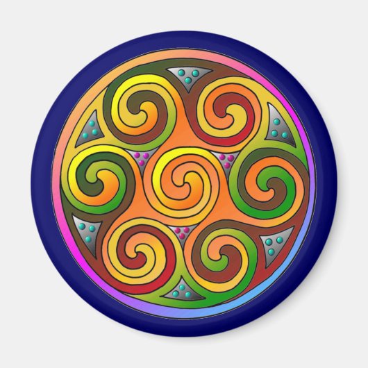 ケルト模様 マグネット (正面)