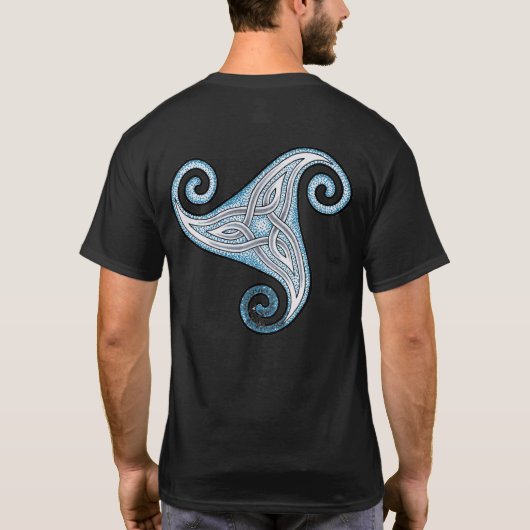 ケルト波トリクル Tシャツ (裏面)