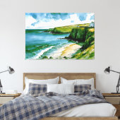 ケルト海のヒゲ キャンバスプリント (インサイチュ (寝室))