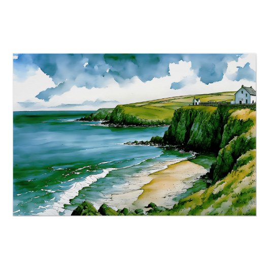 ケルト海のヒゲ ポスター (正面)