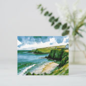 ケルト海のヒゲ ポストカード (スタンド正面)