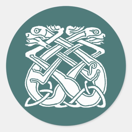 ケルト犬 ラウンドシール (正面)