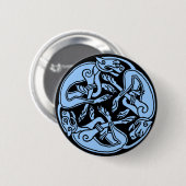 ケルト犬 缶バッジ (正面&裏面)