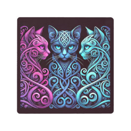 ケルト猫委員会 メタルプリント