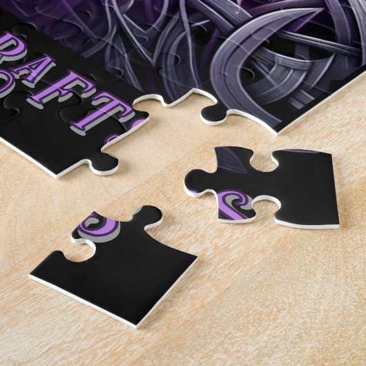 ケルト猫 ジグソーパズル (側面)