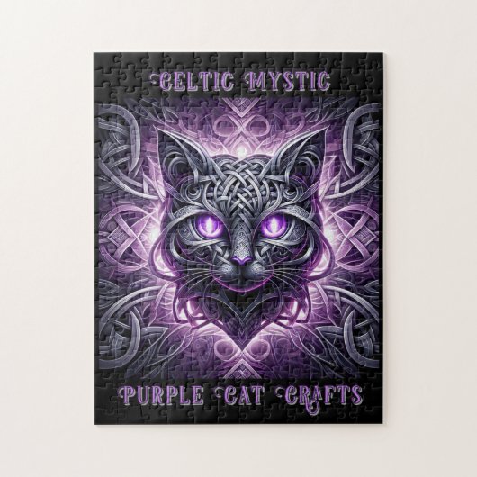 ケルト猫 ジグソーパズル (縦)