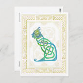 ケルト猫 ポストカード (正面/裏面)