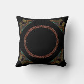 ケルト獣装飾用クッション クッション (裏面)