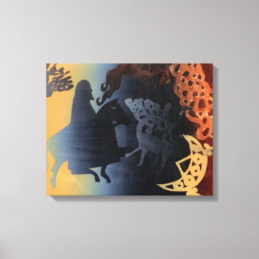 ケルト画像 キャンバスプリント (正面)