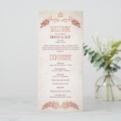 ケルト異教の〔雄ジカの〕枝角結婚式 プログラム (スタンド正面)