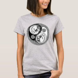 ケルト的陰陽ローデシアン・リッジバックTシャツ Tシャツ