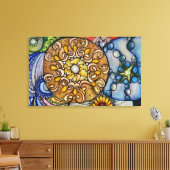 ケルト石 キャンバスプリント (インサイチュ (リビング))