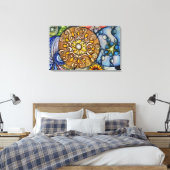 ケルト石 キャンバスプリント (インサイチュ (寝室))