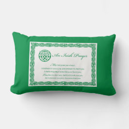 ケルト祈りの言葉セントパトリックの日 ランバークッション