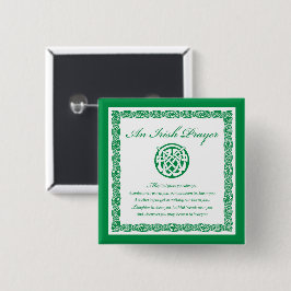 ケルト祈りの言葉セントパトリックの日 缶バッジ