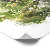 ケルト神話と太陽のシンボルLitha ポスター (角)