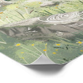 ケルト神話と太陽のシンボルLitha ポスター (角)