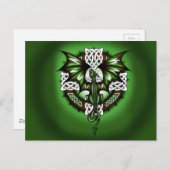 ケルト竜 ポストカード (正面/裏面)