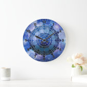 ケルト精神マンダラ ラージ壁時計 (ホーム)