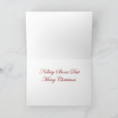 ケルト系アイリッシュクリスマスカードハロルドスタウンドルメン シーズンカード (内部)