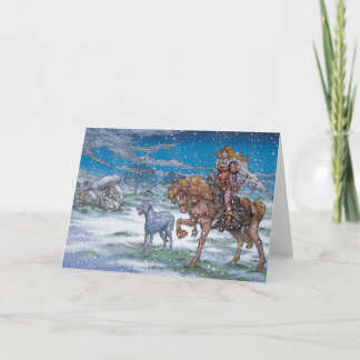 ケルト系アイリッシュクリスマスカードフィンチョーム シーズンカード