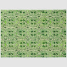 ケルト系アイリッシュグリーンと金ゴールドパター華美ン2