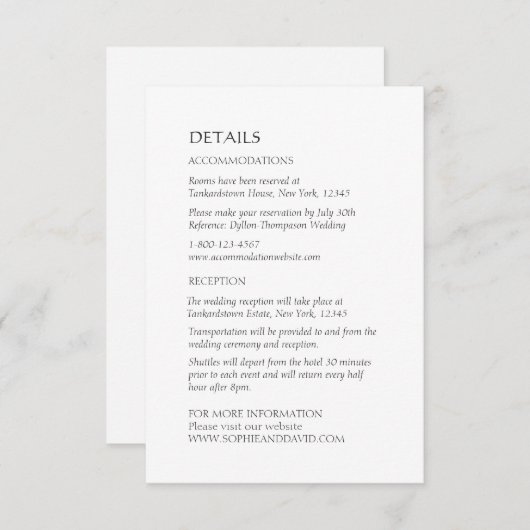 ケルト系アイリッシュスワンラブノット結婚ズ詳細 エンクロージャーカード (正面/裏面)