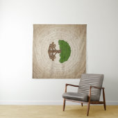 ケルト系オークの木 – イグドラシル タペストリー (インサイチュ(横))