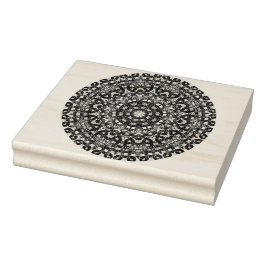 ケルト系サークルメダリオンラバースタンプ ラバースタンプ