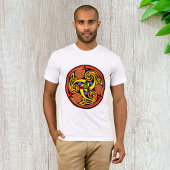 ケルト系スパイラルメンズTシャツ Tシャツ