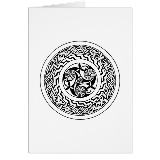 ケルト系スパイラル (正面)