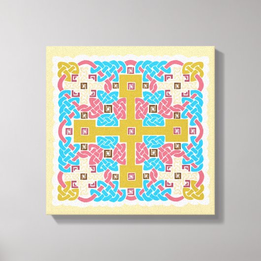 ケルト系ドネガル キャンバスプリント (正面)