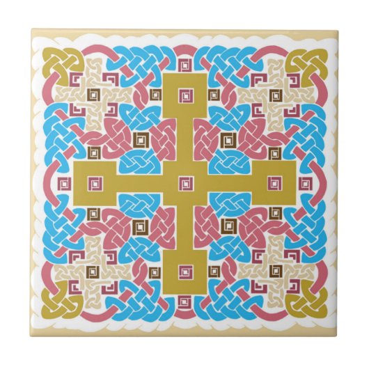 ケルト系ドネガル タイル (正面)