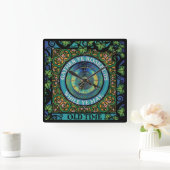 ケルト系無常 スクエア壁時計 (ホーム)