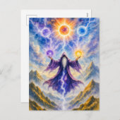 ケルト系薬物による召喚要素力 シーズンポストカード (正面/裏面)