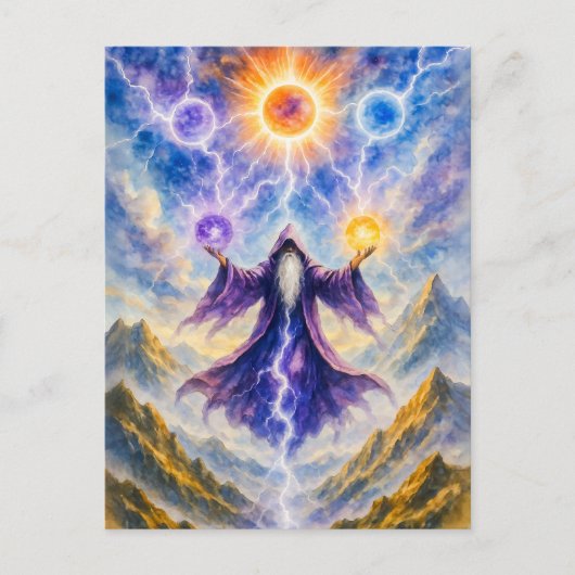 ケルト系薬物による召喚要素力 シーズンポストカード (正面)