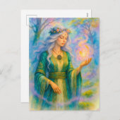 ケルト系薬物はエネル白熱［赤熱］光を放つギー圏を構成する シーズンポストカード (正面/裏面)