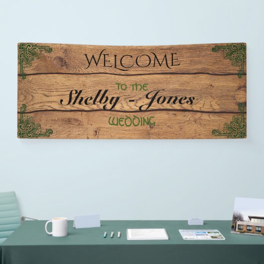 ケルト素朴ク・クラダ結婚グの旗 横断幕 (トレードショー)