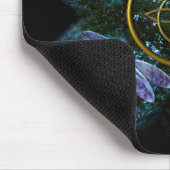 ケルト結び目模様か魔法使いの結び目 マウスパッド (コーナー)