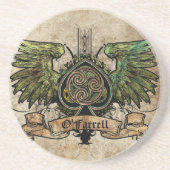 ケルト結び目模様のアイルランドのアイルランドの入れ墨の都市コースター コースター (正面)