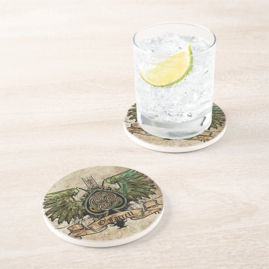 ケルト結び目模様のアイルランドのアイルランドの入れ墨の都市コースター コースター (側面)