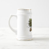 ケルト結び目模様のアイルランドのアイルランドの入れ墨都市ステイン ビールジョッキ (左)