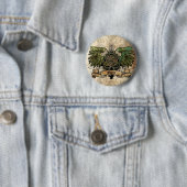 ケルト結び目模様のアイルランドのアイルランドの入れ墨都市Keychain 缶バッジ (インサイチュ)