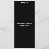 ケルト結び目模様の数々の使用カード プログラム (裏面)